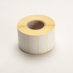 Barcode-Etiketten (Papier) 1-bahnig, (1x1800), 50 x 20 mm, 1.800 Etiketten pro Rolle, Art.-Nr. DISHARF5014
