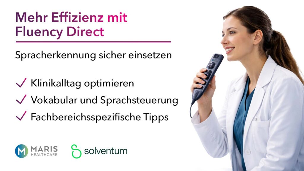 MARIS, Schulung Spracherkennung Fluency Direct