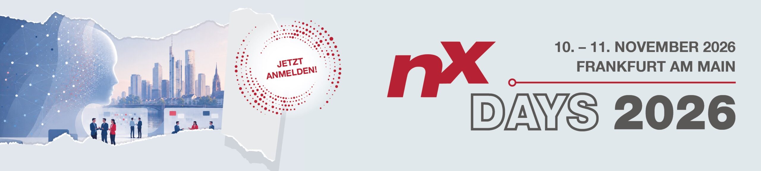 NEXUS DAYS 2026, 10. – 11. November, Jetzt teilnehmen