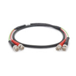 Videokabel-2BNC-St/2BNC-St, 1m Doppelleitung