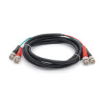 Videokabel-2BNC-St/2BNC-St, 2m Doppelleitung