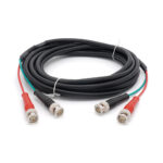 Videokabel-2BNC-St/2BNC-St, 2m Doppelleitung